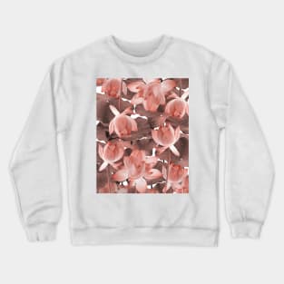 Ethereal Red Lotus Crewneck Sweatshirt